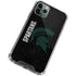 Michigan State University Bold Spartans Logo iPhone 11 Pro Max Clear Case