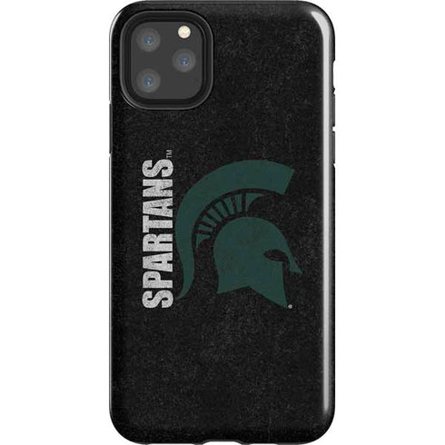 Michigan State University Bold Spartans Logo iPhone 11 Pro Max Impact Case