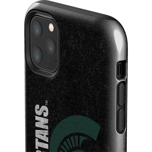 Michigan State University Bold Spartans Logo iPhone 11 Pro Max Impact Case