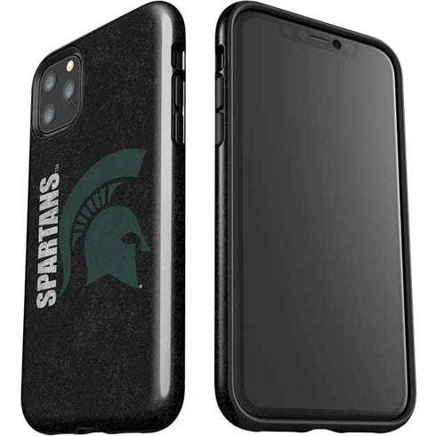 Michigan State University Bold Spartans Logo iPhone 11 Pro Max Impact Case