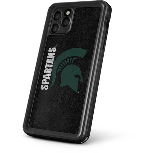 Michigan State University Bold Spartans Logo iPhone 11 Pro Max Waterproof Case