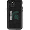 Michigan State University Bold Spartans Logo iPhone 11 Pro Waterproof Case