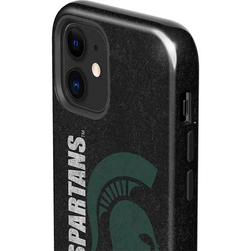 Michigan State University Bold Spartans Logo iPhone 12 Impact Case