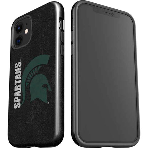 Michigan State University Bold Spartans Logo iPhone 12 Impact Case