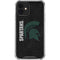 Michigan State University Bold Spartans Logo iPhone 12 Mini Clear Case
