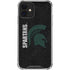 Michigan State University Bold Spartans Logo iPhone 12 Mini Clear Case