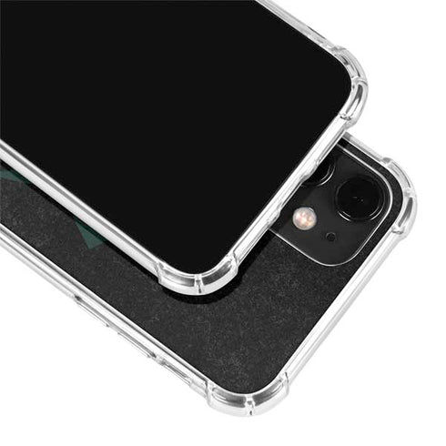 Michigan State University Bold Spartans Logo iPhone 12 Mini Clear Case