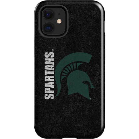 Michigan State University Bold Spartans Logo iPhone 12 Mini Impact Case