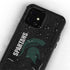 Michigan State University Bold Spartans Logo iPhone 12 Mini Waterproof Case