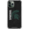 Michigan State University Bold Spartans Logo iPhone 12 Pro Clear Case