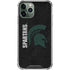Michigan State University Bold Spartans Logo iPhone 12 Pro Clear Case