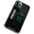 Michigan State University Bold Spartans Logo iPhone 12 Pro Max Clear Case