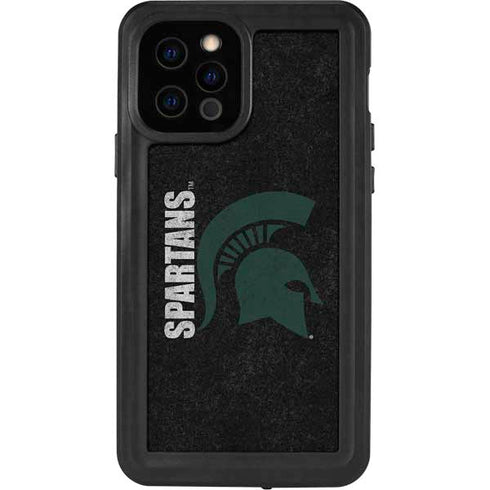 Michigan State University Bold Spartans Logo iPhone 12 Pro Waterproof Case