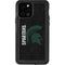 Michigan State University Bold Spartans Logo iPhone 12 Pro Waterproof Case