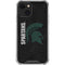 Michigan State University Bold Spartans Logo iPhone 13 Clear Case