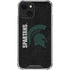 Michigan State University Bold Spartans Logo iPhone 13 Clear Case