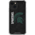 Michigan State University Bold Spartans Logo iPhone 13 Mini Clear Case