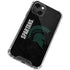 Michigan State University Bold Spartans Logo iPhone 13 Mini Clear Case