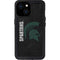 Michigan State University Bold Spartans Logo iPhone 13 Mini Waterproof Case