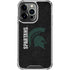Michigan State University Bold Spartans Logo iPhone 13 Pro Clear Case