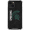 Michigan State University Bold Spartans Logo iPhone 14 Clear Case