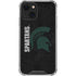 Michigan State University Bold Spartans Logo iPhone 14 Clear Case