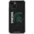 Michigan State University Bold Spartans Logo iPhone 15 Plus Clear Case