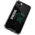 Michigan State University Bold Spartans Logo iPhone 15 Plus Clear Case