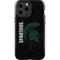 Michigan State University Bold Spartans Logo iPhone 15 Pro Max Impact Case