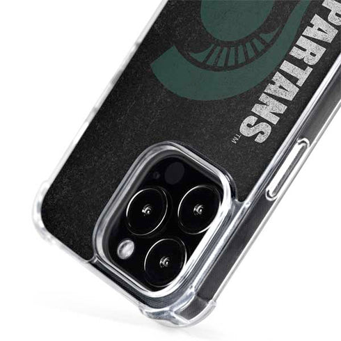 Michigan State University Bold Spartans Logo iPhone 14 Pro Max MagSafe Case