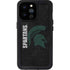 Michigan State University Bold Spartans Logo iPhone 14 Pro Max Waterproof Case