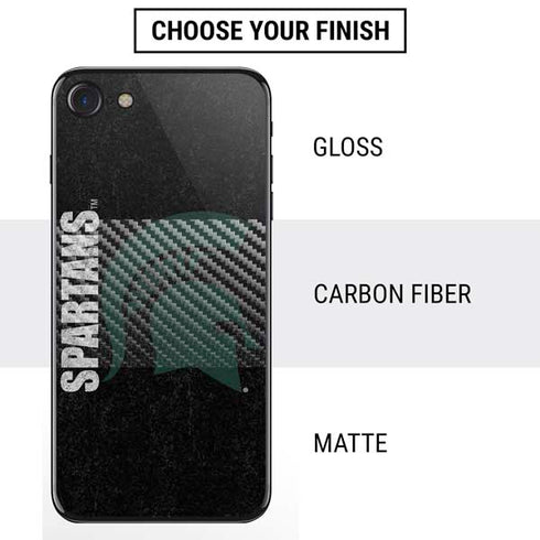 Michigan State University Bold Spartans Logo iPhone SE (2nd & 3rd Gen) Skin