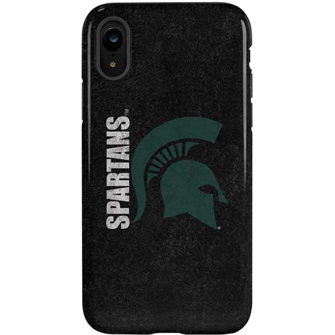 Michigan State University Bold Spartans Logo iPhone XR Pro Case