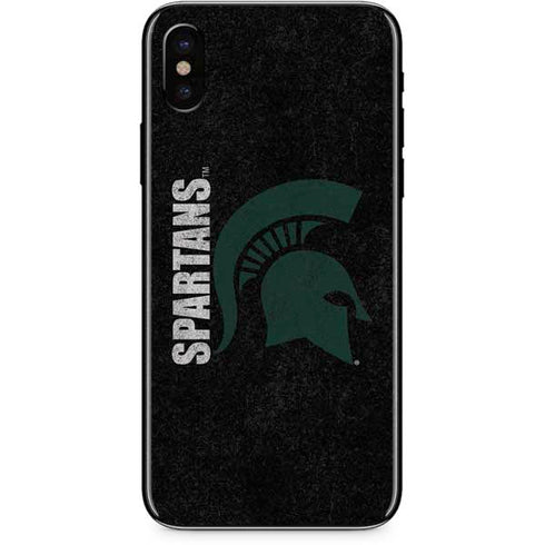 Michigan State University Bold Spartans Logo iPhone XS Skin
