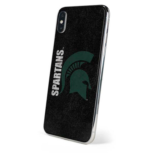Michigan State University Bold Spartans Logo iPhone XS Skin
