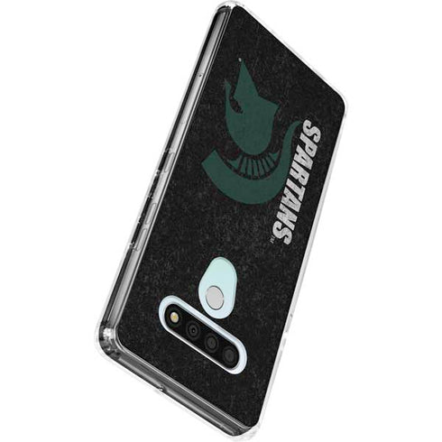 Michigan State University Bold Spartans Logo LG Stylo 6 Clear Case