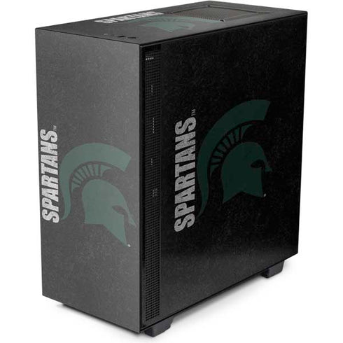 Michigan State University Bold Spartans Logo NZXT H510 Compact ATX Mid-Tower Case Skin