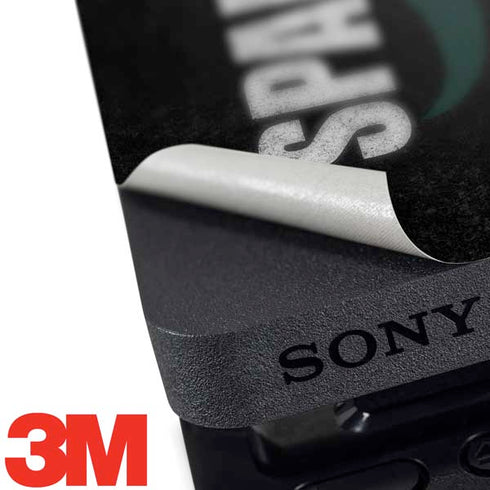 Michigan State University Bold Spartans Logo PS4 Pro Bundle Skin