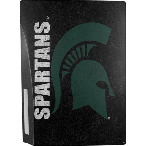 Michigan State University Bold Spartans Logo PS5 Console Skin