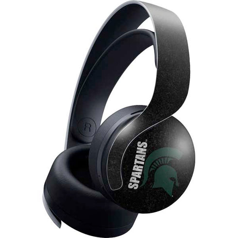 Michigan State University Bold Spartans Logo PULSE 3D Wireless Headset for PS5 Skin