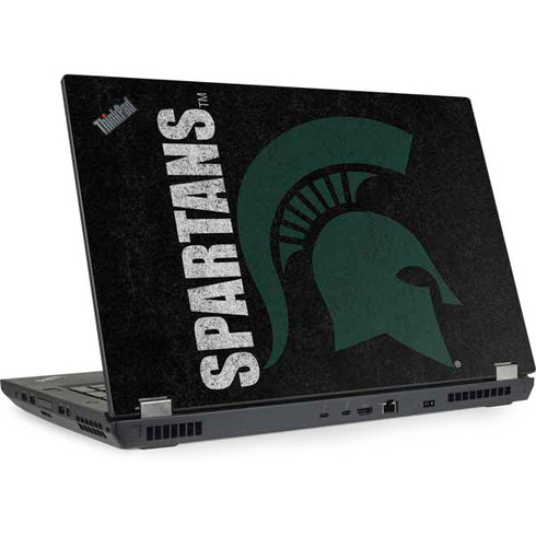 Michigan State University Bold Spartans Logo Lenovo ThinkPad Skin