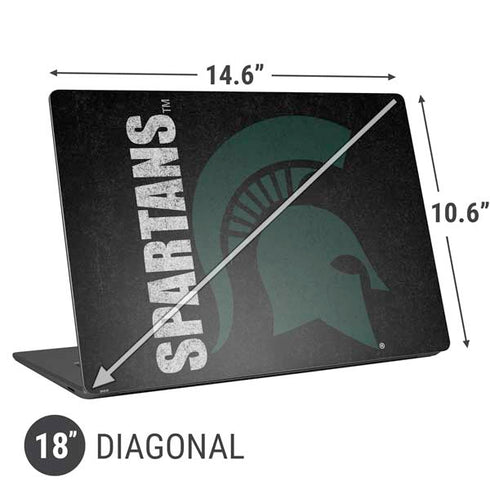 Michigan State University Bold Spartans Logo Universal Laptop 18in (14.6 x 10.6in) Skin