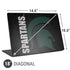 Michigan State University Bold Spartans Logo Universal Laptop 18in (14.6 x 10.6in) Skin