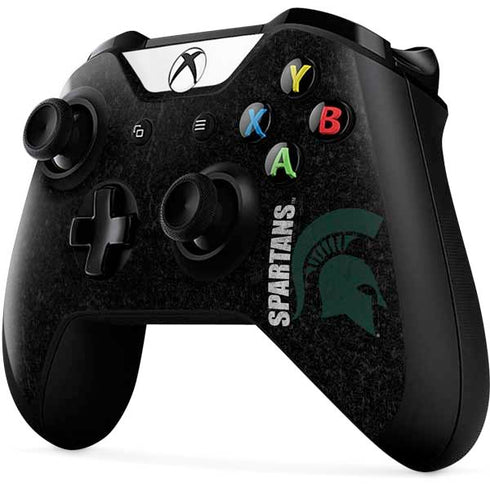 Michigan State University Bold Spartans Logo Xbox One X Controller Skin