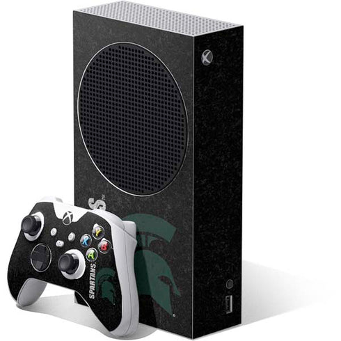 Michigan State University Bold Spartans Logo Xbox Series S Bundle Skin