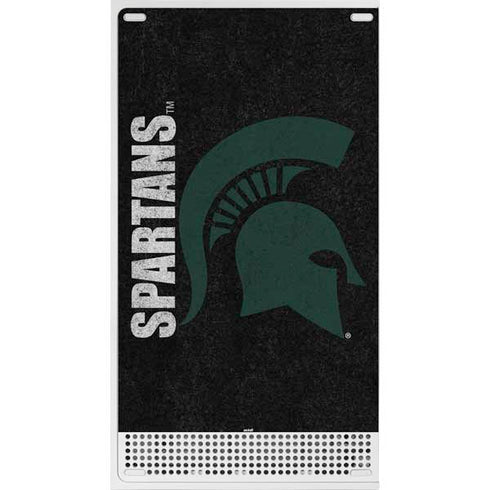 Michigan State University Bold Spartans Logo Xbox Series S Console Skin