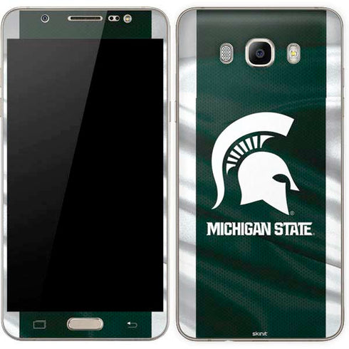 Michigan State University Away Grey Jersey Galaxy J7 Skin