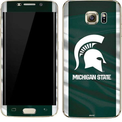 Michigan State University Away Grey Jersey Galaxy S7 Edge Skin