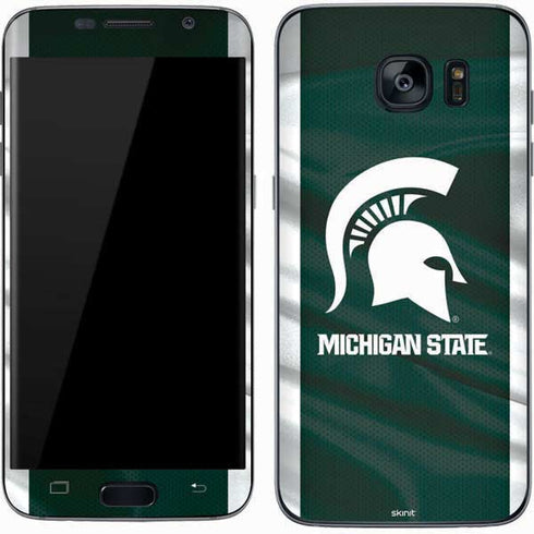 Michigan State University Away Grey Jersey Galaxy S7 Skin