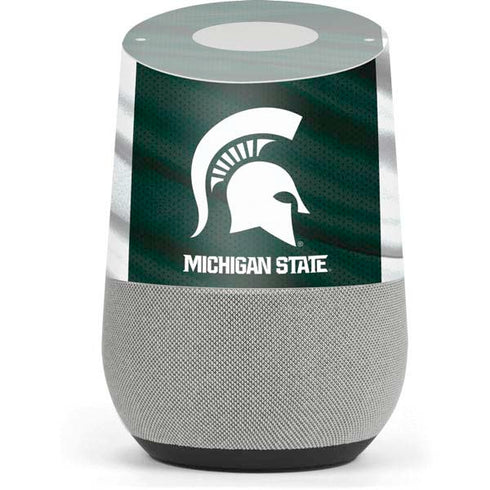 Michigan State University Away Grey Jersey Google Home Skin